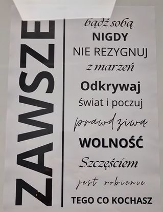 Plakat Zawsze 